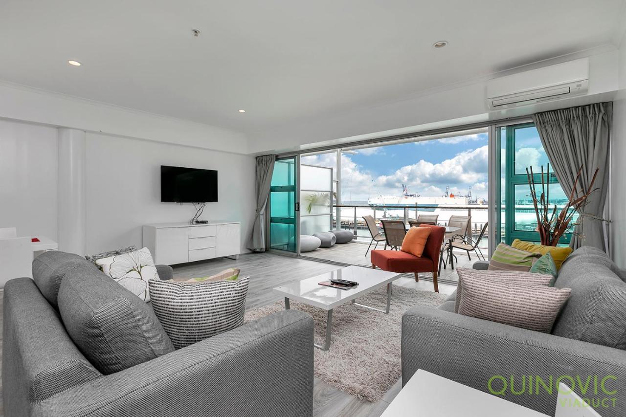 Ferienwohnung Qv Absolute Waterfront With Carpark Auckland Exterior foto